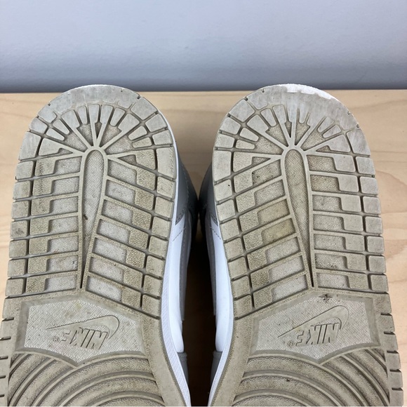 Nike Air Jordan Retro 1 Mid Men’s Size 8.0 College Gray Basketball Shoes Beaters - Picture 10 of 15